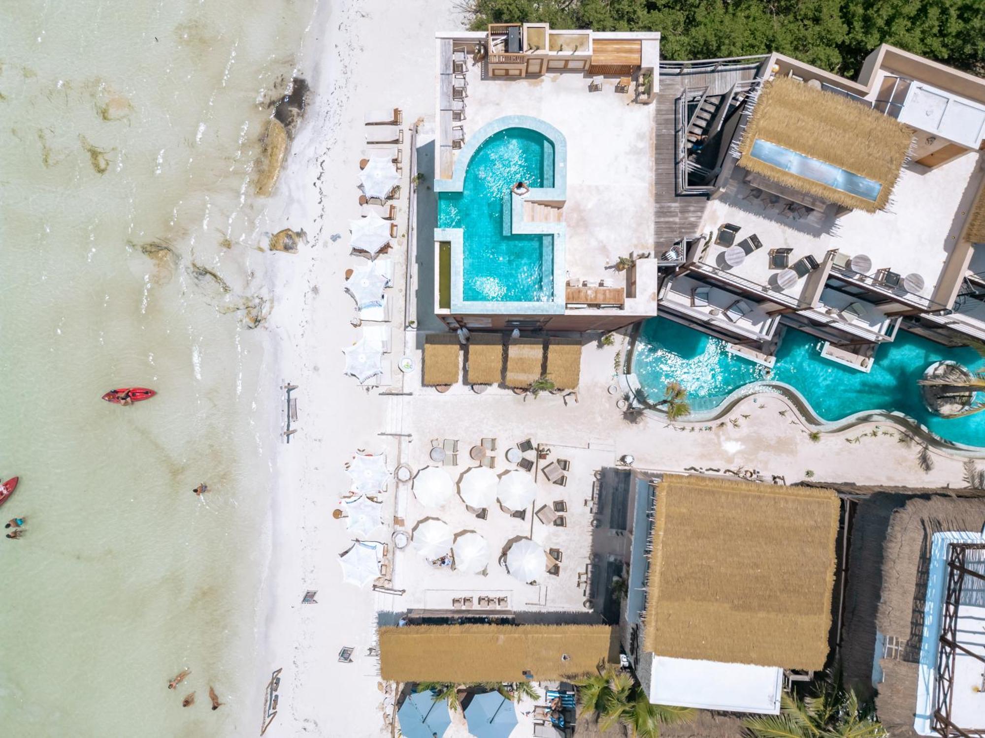 Awa Holbox Hotel Boutique - Beach Front Zewnętrze zdjęcie